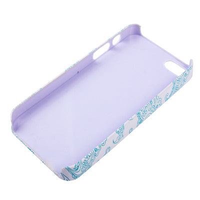 Propitious Clouds Pattern Plastic Case for iPhone 5(Blue)