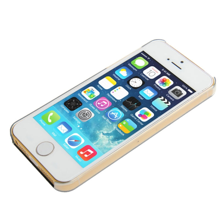 Butterfly Pattern Smooth Surface Plastic Case for iPhone 5 & 5s & SE