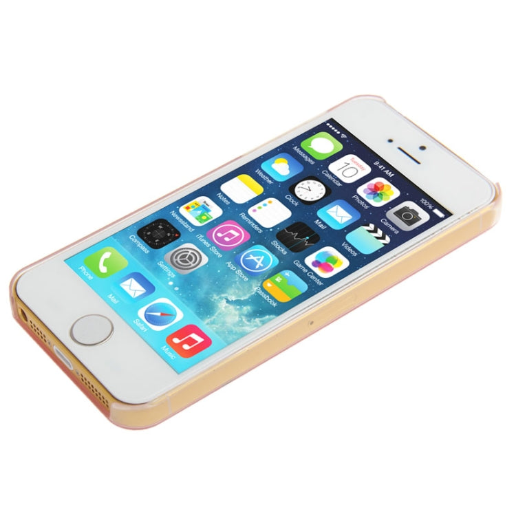 Butterfly Pattern Smooth Surface Plastic Case for iPhone 5 & 5s & SE