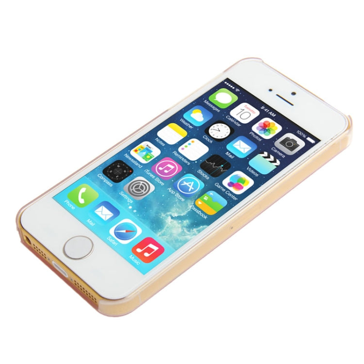 Butterfly Pattern Smooth Surface Plastic Case for iPhone 5 & 5s & SE