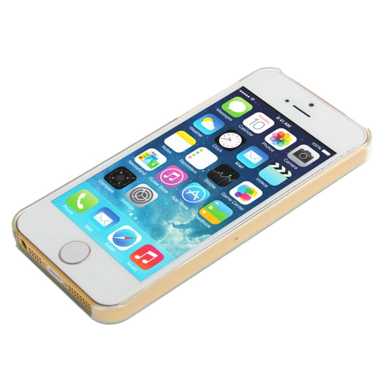 Butterfly Pattern Smooth Surface Plastic Case for iPhone 5 & 5s & SE