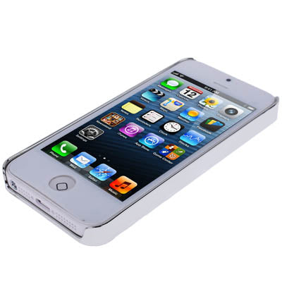 3D River Stones Metal + Plastic Protective Case for iPhone 5 (Army Green)