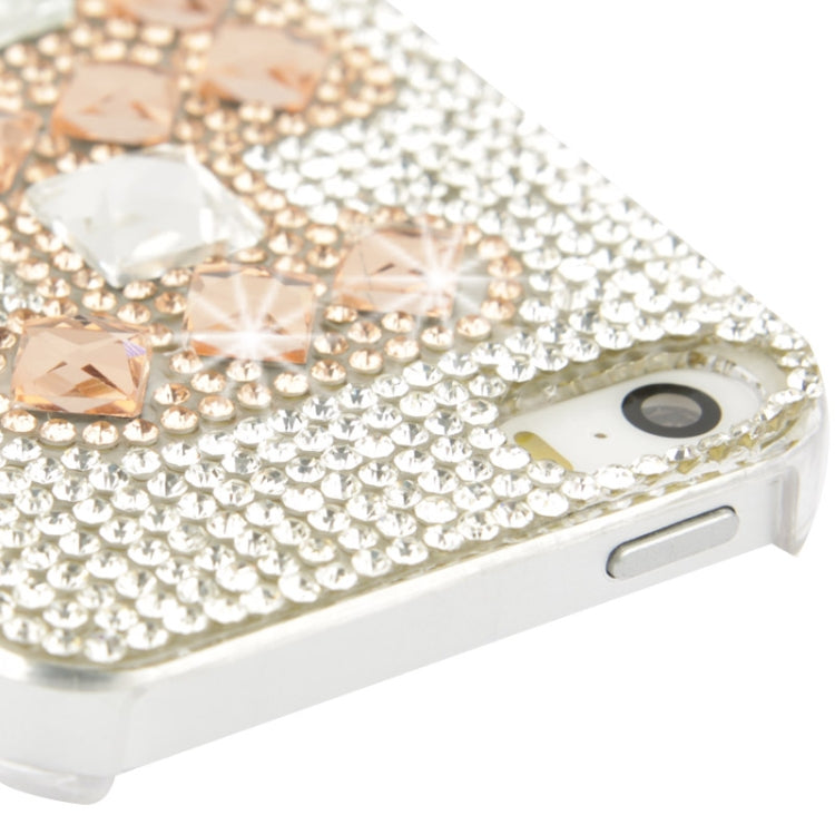 Perfume Bottle Pattern Diamond Encrusted Crystal Case for iPhone 5 & 5s & SE