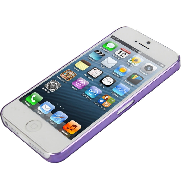 0.7mm Ultra Thin Liquid Cubed Geometric Pattern Translucent Plastic Case for iPhone 5 & 5s & SE