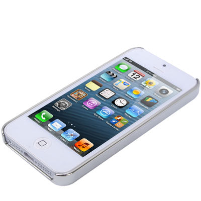Diamond Pearl 3D Pattern Peacock Style Diamond Series Metal Frame Case for iPhone 5