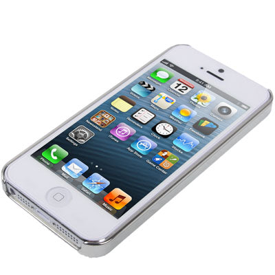 Diamond Pearl 3D Pattern Peacock Style Diamond Series Integrated Case for iPhone 5 (Red)