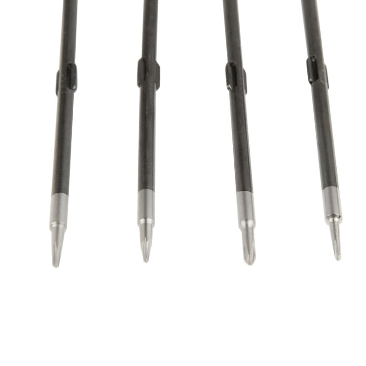 4 in 1 CR-V Series Screwdriver Sets for iPhone 5 & 5S & 5C / iPhone 4 & 4S, T2 - T4 (0.8mm) / T5 - T6 (1.2mm)