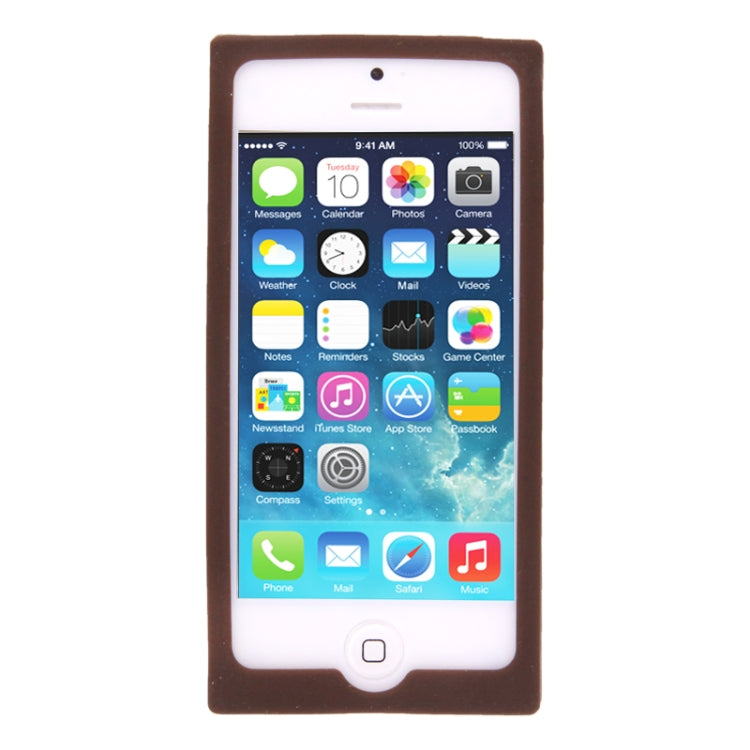 Chocolate Style Silicone Case for iPhone 5 & 5s & SE & SE