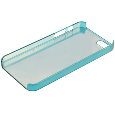 Smooth Pure Color Series Plastic Protective Case for iPhone 5 & 5s & SE (Aeruginosa stone )