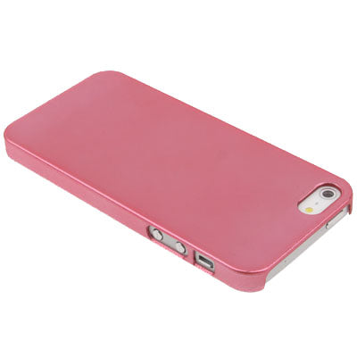 Raindrop Effect Pattern Plastic Protective Case for iPhone 5 & 5s & SE (Pink)