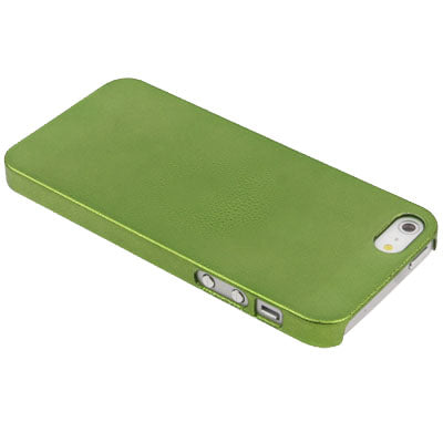 Raindrop Effect Pattern Plastic Protective Case for iPhone 5 & 5s & SE (Army Green)