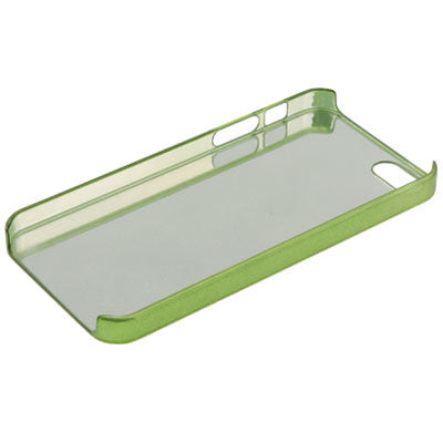 Raindrop Effect Pattern Plastic Protective Case for iPhone 5 & 5s & SE (Army Green)