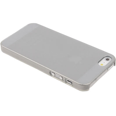 Raindrop Effect Pattern Plastic Protective Case for iPhone 5 & 5s & SE (Silver)