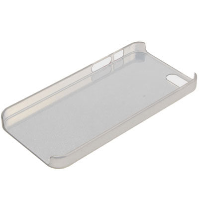 Raindrop Effect Pattern Plastic Protective Case for iPhone 5 & 5s & SE (Silver)