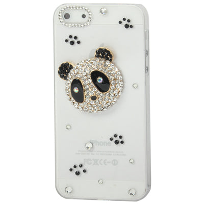 Stylish Panda Style Diamond Crystal Case for iPhone 5