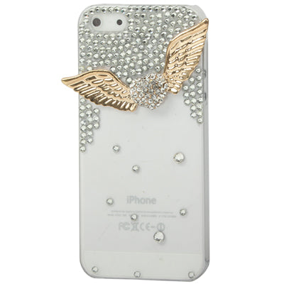 Stylish Wing Style Diamond Crystal Case for iPhone 5