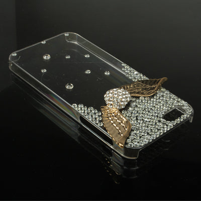 Stylish Wing Style Diamond Crystal Case for iPhone 5