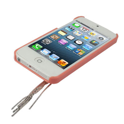 iPhone5 Diamond Flower Metal Chain Case