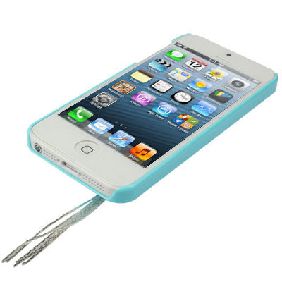 iPhone5 Diamond Flower Metal Chain Case
