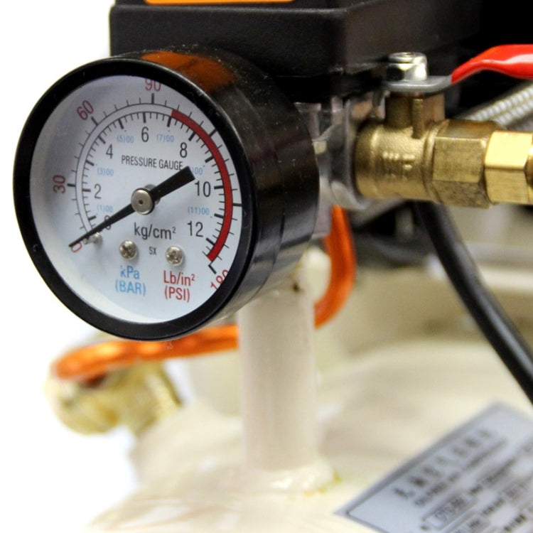 750W 1380r/min 30L Air Vacuum Compressor Oil Free for Vacuum LCD Separator / OCA Laminator, 220V
