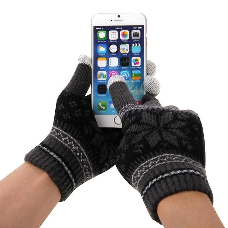 Mutifuctional Three Fingers Electricity Melted Screen Touch Screen Wool Warm Gloves, For iPhone, Galaxy, Huawei, Xiaomi, HTC, Sony, LG and other Touch Screen Devices