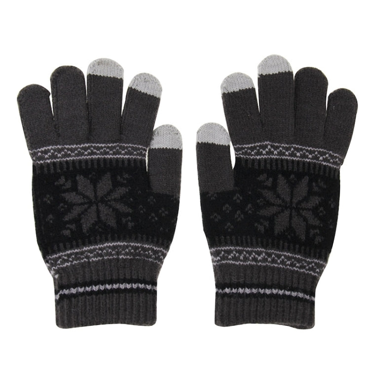 Mutifuctional Three Fingers Electricity Melted Screen Touch Screen Wool Warm Gloves, For iPhone, Galaxy, Huawei, Xiaomi, HTC, Sony, LG and other Touch Screen Devices