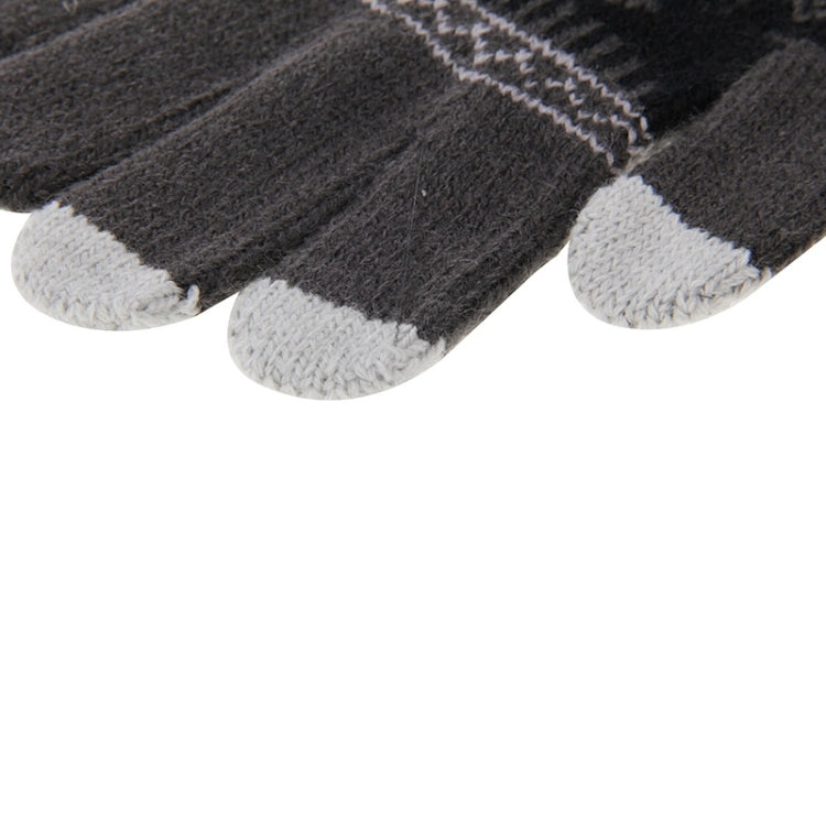 Mutifuctional Three Fingers Electricity Melted Screen Touch Screen Wool Warm Gloves, For iPhone, Galaxy, Huawei, Xiaomi, HTC, Sony, LG and other Touch Screen Devices