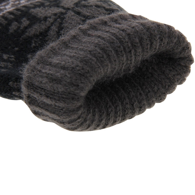 Mutifuctional Three Fingers Electricity Melted Screen Touch Screen Wool Warm Gloves, For iPhone, Galaxy, Huawei, Xiaomi, HTC, Sony, LG and other Touch Screen Devices