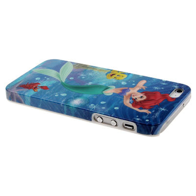 Mermaid Pattern Plastic Protective Case for iPhone 5 & 5s & SE