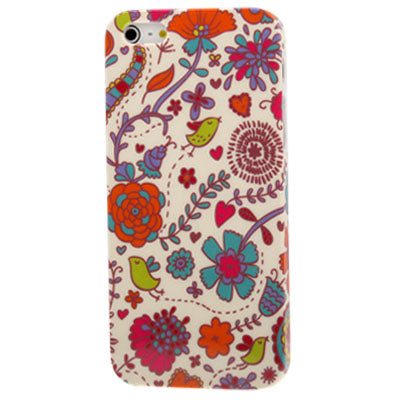 Flower Series Plastic Case for iPhone 5 & 5s & SE
