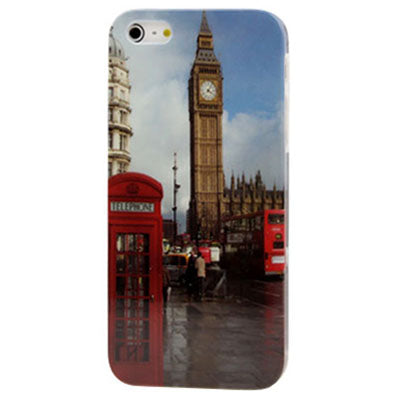 London Big Ben Style Plastic Protection Case for iPhone 5 & 5s & SE