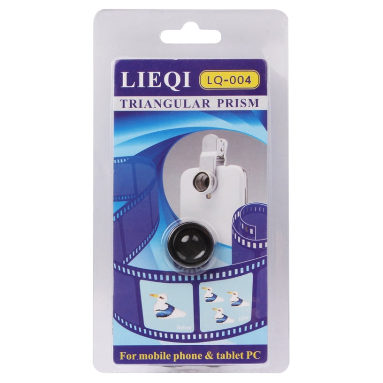 3 Image Mirage Lens / Triangular Prism with Clip, For iPhone, Galaxy, Huawei, Xiaomi, LG, HTC and Other Smart Phones