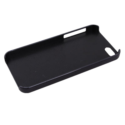 Figure Pattern Black Frame Plastic Case for iPhone 5 & 5s & SE (Black)