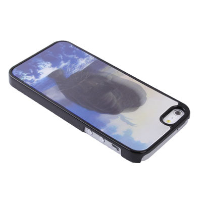 3D Effects Style Black Panther Pattern Plastic Case for iPhone 5 & 5s & SE