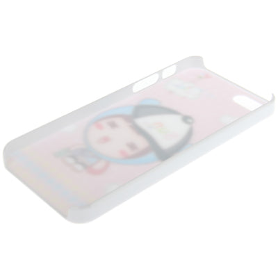 Comic Child Background Rabbit Pattern Plastic Protective Case for iPhone 5 & 5s & SE