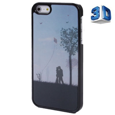 3D Effects Style People Pattern Plastic Case for iPhone 5 & 5s & SE