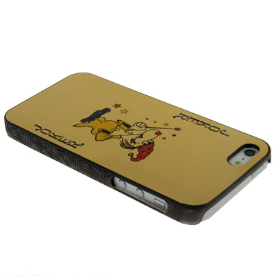 Playing Card Series Little Joker Pattern Plastic Protective Case for iPhone 5 & 5s & SE