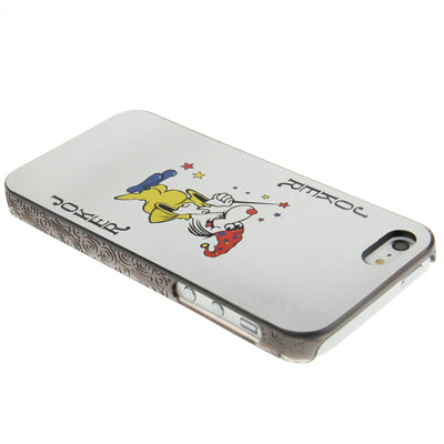 Playing Card Series Little Joker Pattern Plastic Protective Case for iPhone 5 & 5s & SE