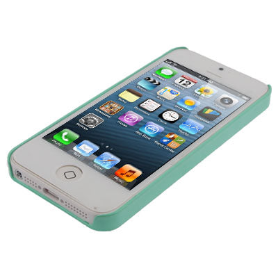 Fluorescence Effect Transparent Fashion Pattern Plastic Case for iPhone 5 & 5s & SE