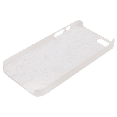 Fluorescence Effect Transparent Fashion Pattern Plastic Case for iPhone 5 & 5s & SE