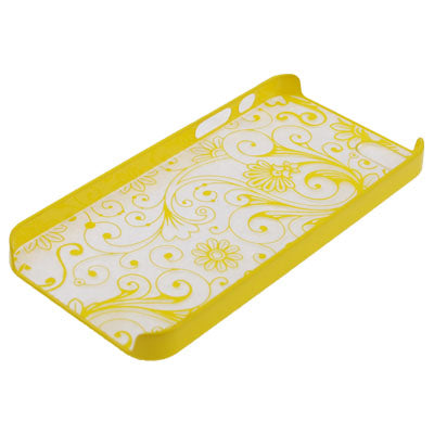 Fluorescence Effect Transparent Fashion Pattern Plastic Case for iPhone 5 & 5s & SE