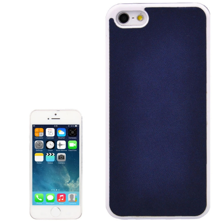 Mesh Style Frosted Texture Paste Skin Plastic Case for iPhone 5 & 5s & SE