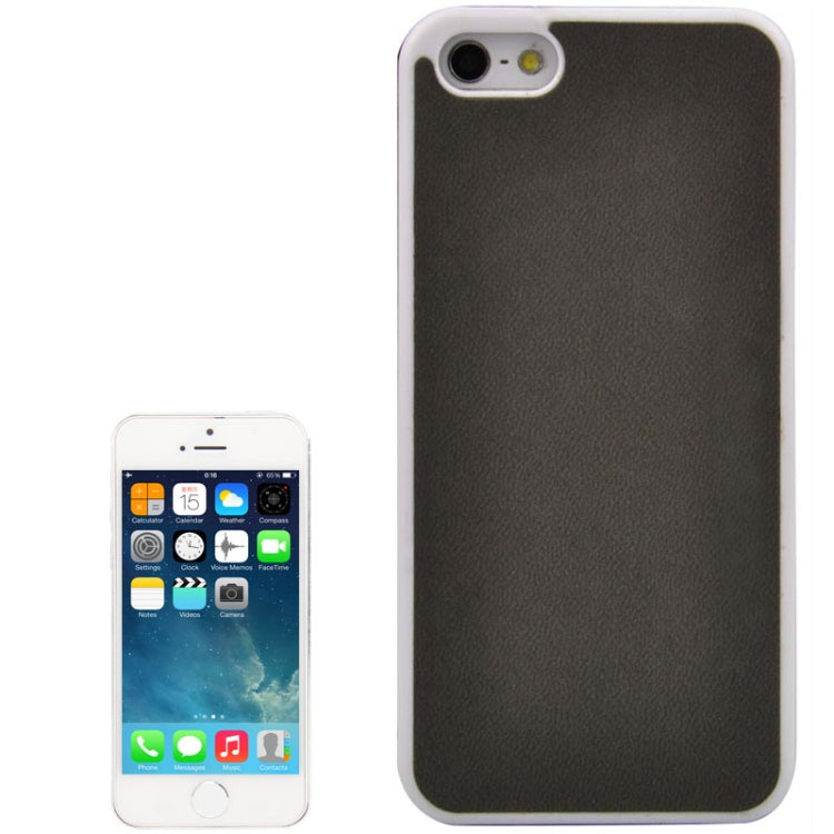Mesh Style Frosted Texture Paste Skin Plastic Case for iPhone 5 & 5s & SE