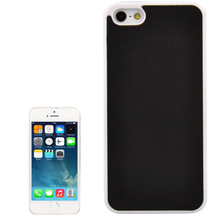 Mesh Style Frosted Texture Paste Skin Plastic Case for iPhone 5 & 5s & SE