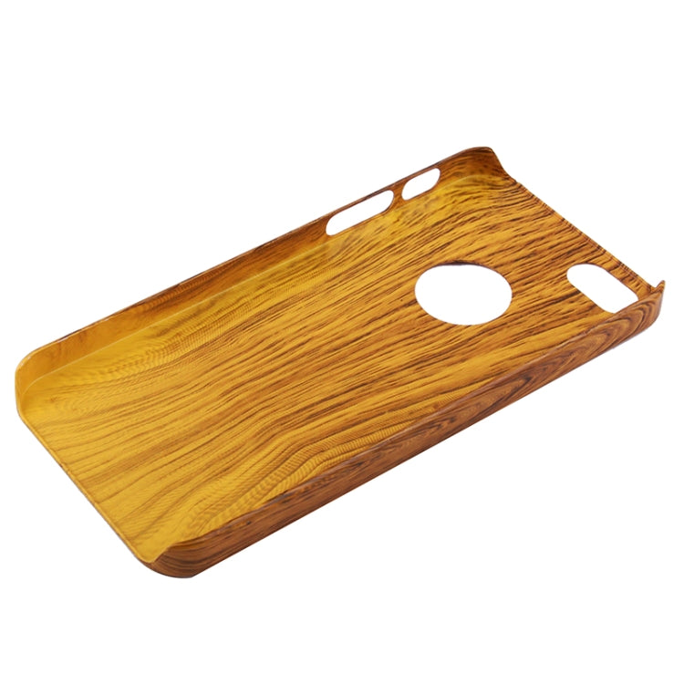 Wood Texture Style Plastic Case for iPhone 5