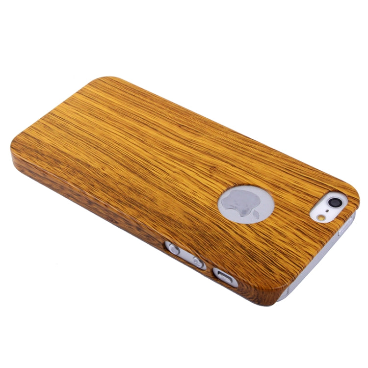 Wood Texture Style Plastic Case for iPhone 5