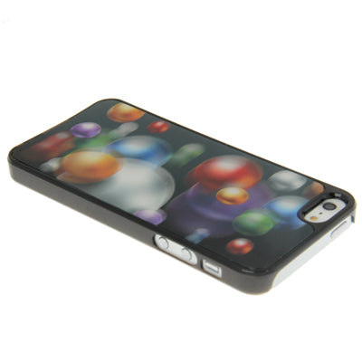 3D Effects Style Color Ball Pattern Plastic Case for iPhone 5 & 5s & SE