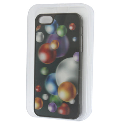 3D Effects Style Color Ball Pattern Plastic Case for iPhone 5 & 5s & SE