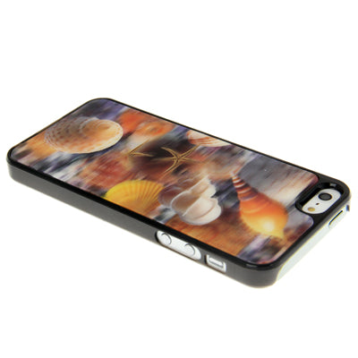 3D Effects Style Shell Pattern Plastic Case for iPhone 5 & 5s & SE