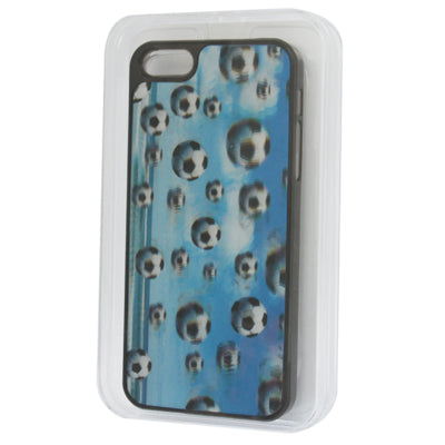 3D Effects Style Football Pattern Plastic Case for iPhone 5 & 5s & SE